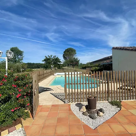 Grande Maison Avec Piscine Chauffee Privee En Quercy
